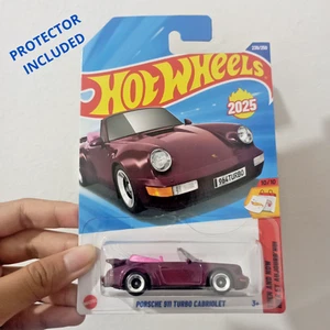 Hot Wheels 2025 Case N Porsche 911 Turbo Cabriolet entonces y ahora - Int. Tarjeta #239 - Imagen 1 de 3