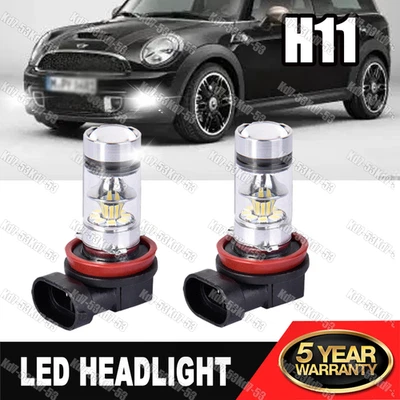 Bombillas antiniebla LED blancas para Mini Cooper R55 R56 R57 R59 R61 H11 A++ Foto 1 de 4
