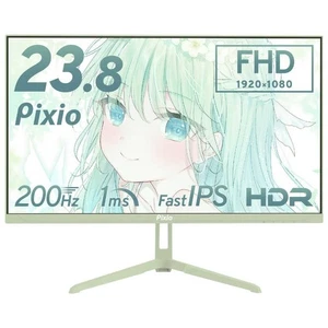 PIXIO PX248WAVEW-O Gaming Monitor 23.8" Full HD (1920 x 1080) Wide Mintgreen - Picture 1 of 12