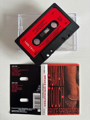 BRUCE SPRINGSTEEN - HUMAN TOUCH (UK CASSETTE TAPE) - Image 1 of 4