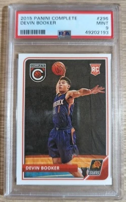 2015-16 Panini Complete Devin Booker (RC) PSA 9 - Imagem 1 de 2