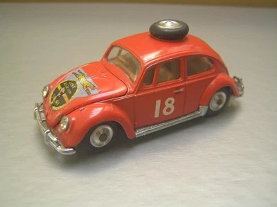 Corgi Toys 256 Volkswagen VW Beetle 1200 East African Safari Rally Car EXC - Image 1 of 4