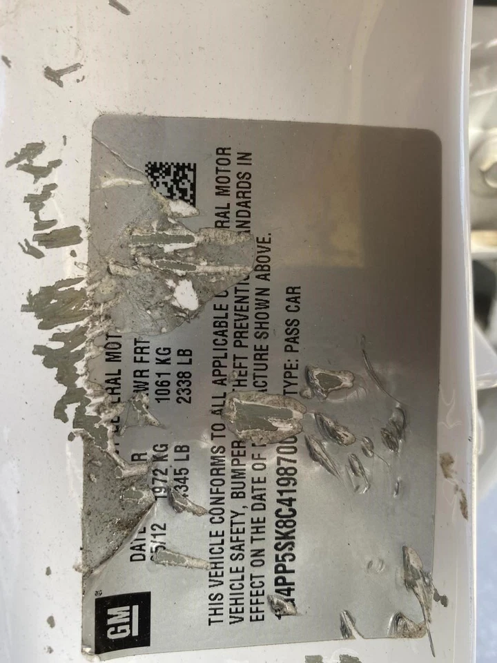 Engine ECM Electronic Control Module VIN W 4th Digit Fits 12-16 IMPALA 30603863 Foto 1 de 4