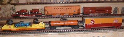 MTH K-Line Lionel Milwaukee Road Hiawatha your choice: pick 2 cars of the 6 - Image 1 of 4