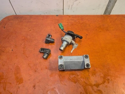1986 Kawasaki EN450 En450a 454 LTD Ignition Gas Fuel Cap Lock Helmet Key Set OEM - Image 1 of 4