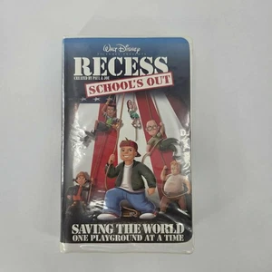 Recess Schools Out VHS Video Tape Walt Disney Pictures 2001 Clamshell Case - Picture 1 of 7