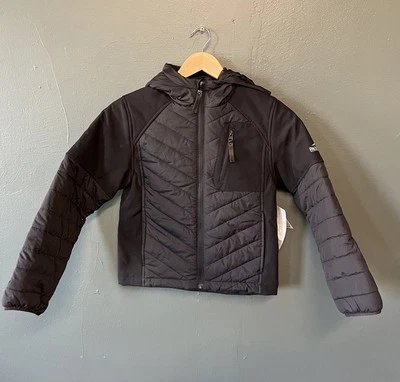 Chaqueta para Nieve Pacific Trail Jóvenes Niños Negra Cremallera Completa Acolchada Nueva con Etiquetas Talla Pequeña Foto 1 de 3