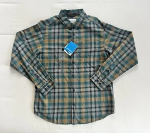 Neu mit Etikett Columbia Hemd Herren M Baumwolle Out and Back II Langarm Knopfleiste kariert - Bild 1 von 5