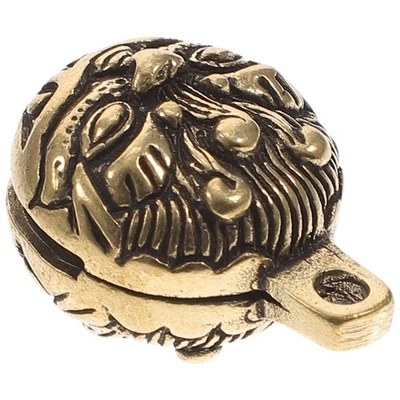  Chinesischen Stil Messing Tiger Kopf geformt nach Hause hängen Anhänger Schmuck - Bild 1 von 4