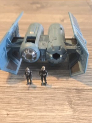 Star Wars Action Fleet Imperial TIE Bomber 1996 Galoob Micro Machines Azul Foto 1 de 4