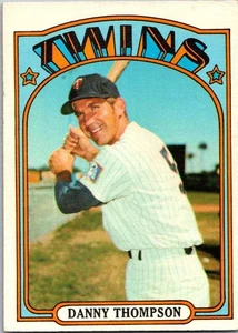 Danny Thompson 1972 Topps #368 Minnesota Twins - Picture 1 of 2