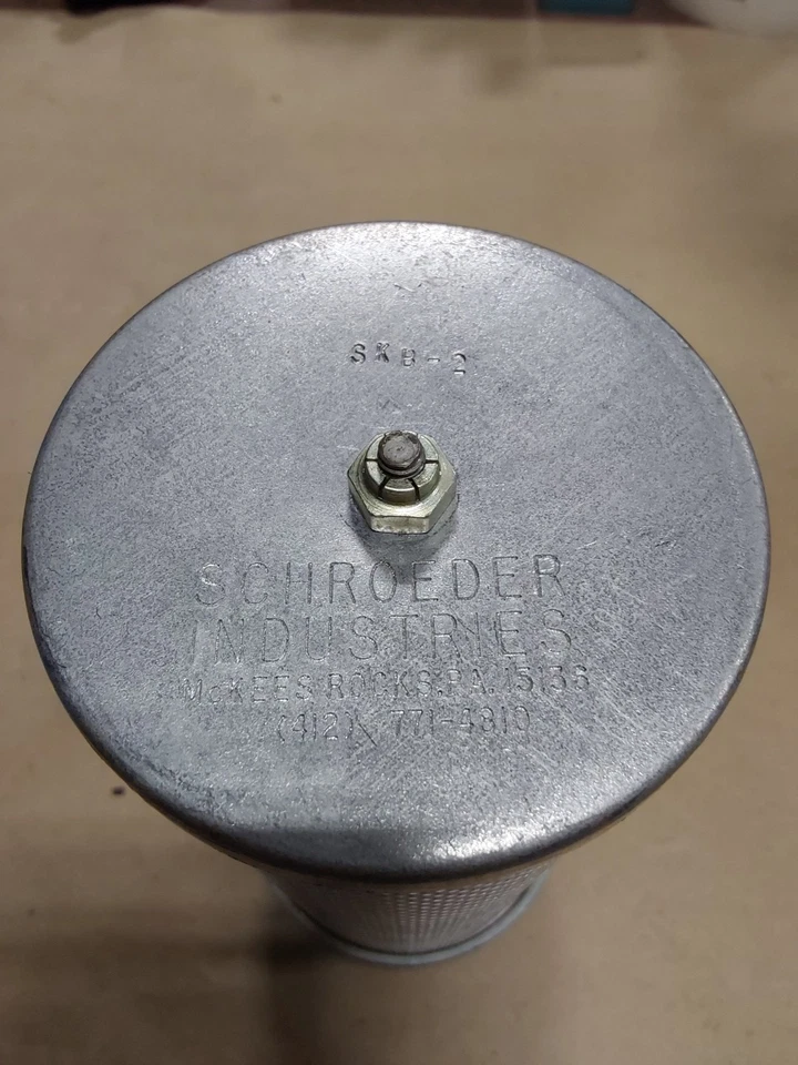 SCHROEDER 2120104 FILTER HYD TANK FITS JLG SKB-2 - Image 1 of 4