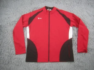 Rox Volleyball Jacket Womens 2XL XXL Red Black Viper Hawaii Full Zip Up Micropol - Picture 1 of 9