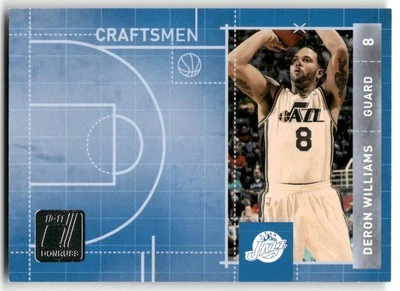 Deron Williams 2010-11 Donruss Craftsmen #10 SN 犹他爵士乐 — 第 1/2 张图片