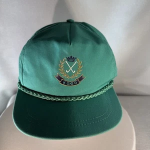 KGGO Golf Hat Ball Cap Green Rope LaMode Vintage - Picture 1 of 10