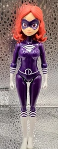 Miraculous Ladybug Lady Wifi Action Figure Toy Cartoon Alya Villain Rare 5.5" - Picture 1 of 4