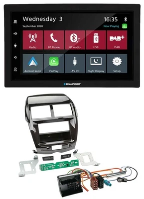 Blaupunkt DAB Bluetooth USB MP3 2DIN Autoradio für Citroen C4 Mitsubishi ASX Peu - Bild 1 von 4