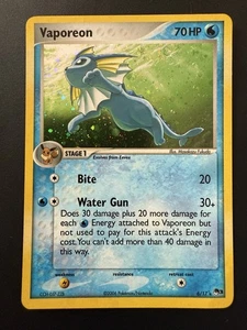 Pokémon TCG Pop Series Vaporeon Rare Holo 6/17 Near Mint - Picture 1 of 15