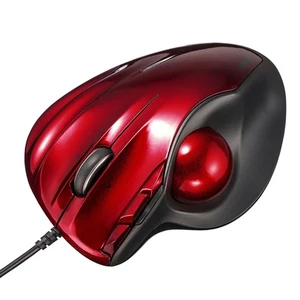Wired Ergonomic Trackball Mouse, Programmable Roller Ball Mice, Tilt Scroll, ... - Picture 1 of 8