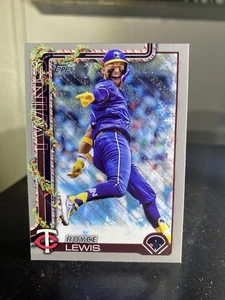 2025 Topps Holiday Royce Lewis H194 Silver Glitter - Bild 1 von 2