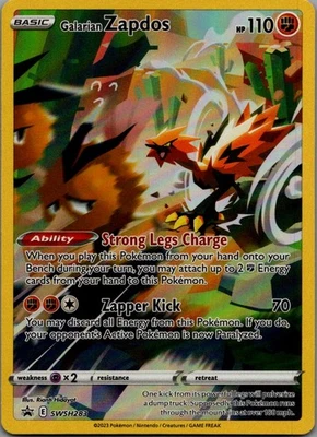 Galarian Zapdos Promo SWSH: Sword & Shield Promo Cards SWSH283 NM - Image 1 of 2