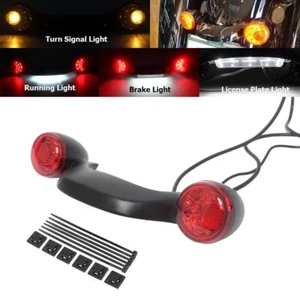 Rear LED Turn Signals Light Bars For Harley Electra Glide Road Glide Road King - Bild 1 von 19
