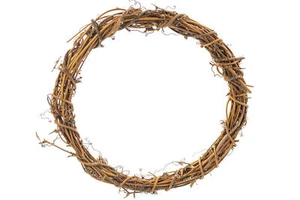 Vid Natural Corona 40 cm - Listo para Ser Decorado En Tu Propio Estilo. - Imagen 1 de 1