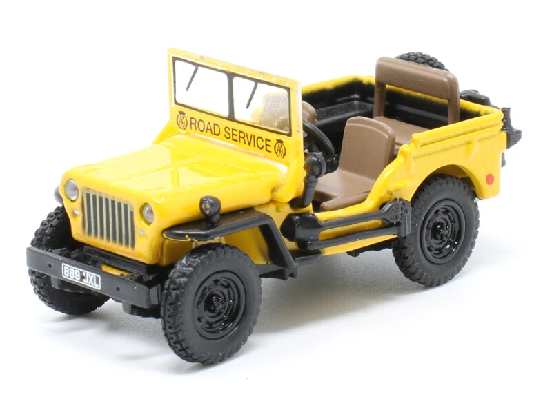 Oxford Diecast 1:76 Scale Willys MB AA Road Service (76WMB005) *BRAND NEW* — 第 1/1 张图片