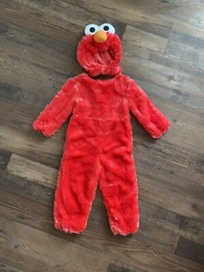 Sesame Street Red Elmo Toddler Costume Size Small 2T Dress up Photo Op Halloween - Picture 1 of 9