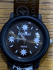 Exquisite Kookai Paris Mauritius WR30M Quartz Ladies Plastic Watch -32mm -Works - Picture 1 of 4