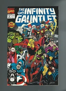Infinity Gauntlet #3 (Sept., 1991, Marvel) Mint 9.6, Direct Version, Call to Arms - Bild 1 von 2