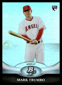 2011 Bowman Platinum #21 Mark Trumbo Los Angeles Angels - Picture 1 of 2