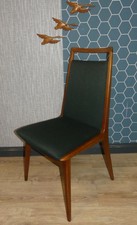 60er Stuhl CASALA Eßzimmerstuhl sixties design petrol 1 von 2 