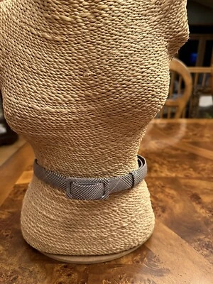 CINTURÓN MUJER ESCADA LANA/CUERO ESTAMPADO PATA DE GALLO TALLA 42 Foto 1 de 4