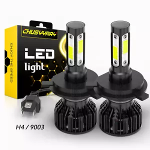 For Yamaha V-Star 950 1100 1300 Classic H4 LED Motorcycle Headlight Bulbs Hi/Lo - Bild 1 von 11