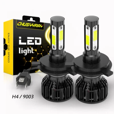 Kit faros LED H4 bombillas para moto Honda Shadow 500 600 700 750 800 1100 Foto 1 de 4