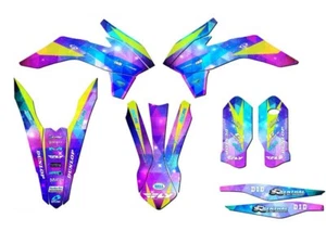 2016 250 ONLY (EARLY MODEL) SX SPACE KADET Galaxy Senge Graphics Kit Compatible - Picture 1 of 10