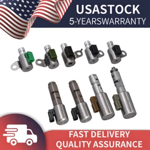 Transmission Shift Solenoid Kit For Tundra A760 A761E A960E AB60E AB60F 9PCS - Picture 1 of 9