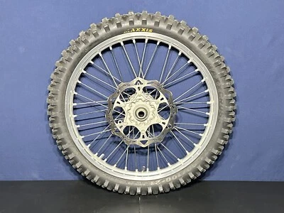 Excel Takasago 21” Oem Front Wheel - KTM Husqvarna GasGas SX Silver Rim Hub Tire — 第 1/4 张图片