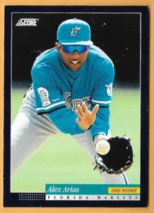 ALEX ARIAS FLORIDA MARLINS #199 - SCORE NM-MT 1994 - Picture 1 of 2