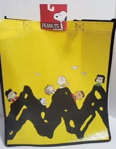 Peanuts Snoopy Charlie Brown Lucy Linus Marcie wiederverwendbare Tragetasche NEU - Bild 1 von 6