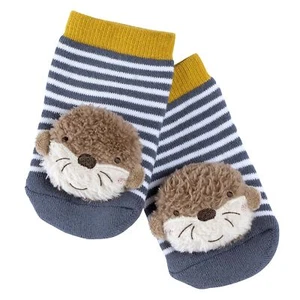 Rasselsocken Otter – Activity-Babysöckchen mit niedlichen Tieren zum Greifen ... - Bild 1 von 5