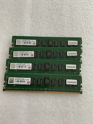 Transcend D46422 4x8GB 32GB  2Rx8 DDR4 2133 Reg Server Memory - Image 1 of 2