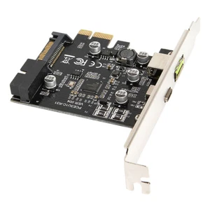 USB 3.1 Type C PCI-e Expansion Adapter Card with Fast Charge Port - Picture 1 of 11