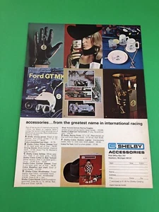 FORD SHELBY MUSTANG ORIGINAL VINTAGE PRINT AD PRINTED ADVERTISEMENT A2 - Picture 1 of 1