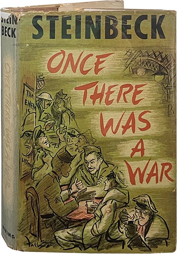 John Steinbeck / Once There Was a War 1st Edition 1958 - Image 1 of 1