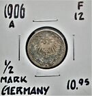 1906-A Germany 1/2 Mark