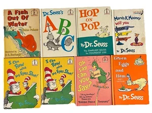 Lot Of 8 Vintage Dr. Seuss Hardcover Books - Picture 1 of 15