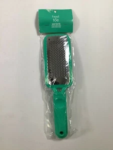 Heel To Toe Green Metal Foot File NEW! - Picture 1 of 4
