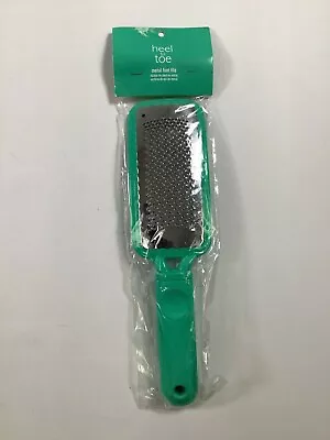 Heel To Toe Green Metal Foot File NEW! - Image 1 of 4